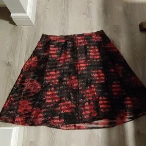 NWOT Torrid Skirt has slip under it